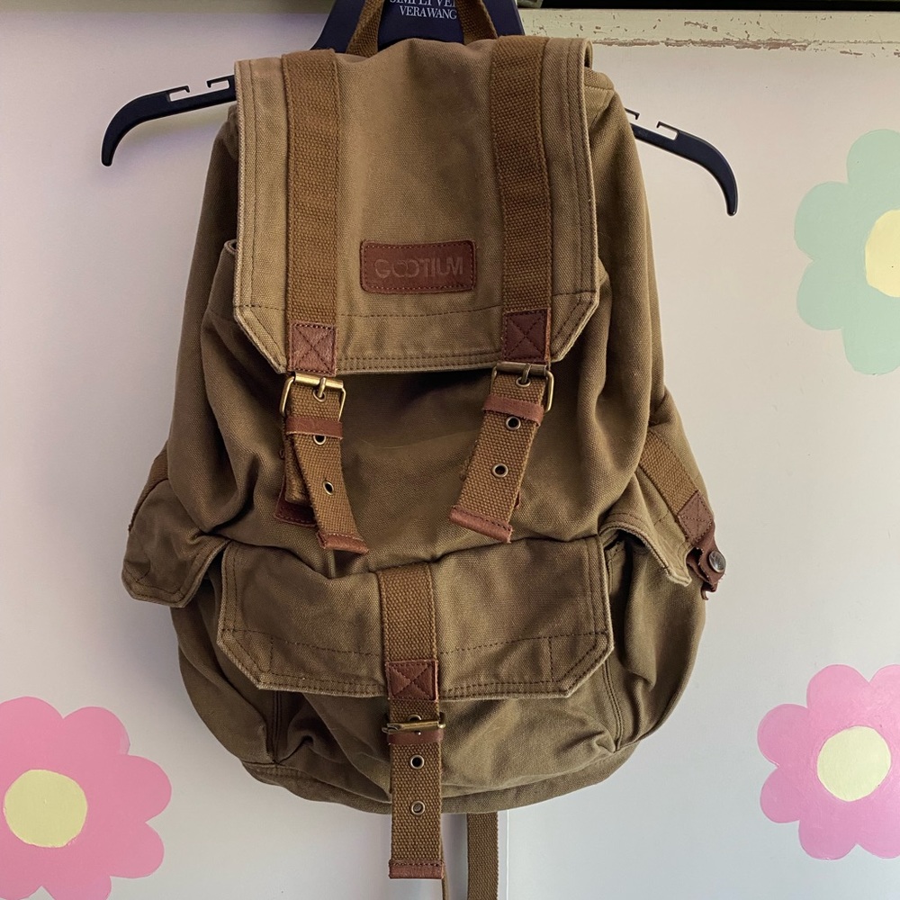 Gootium canvas backpack